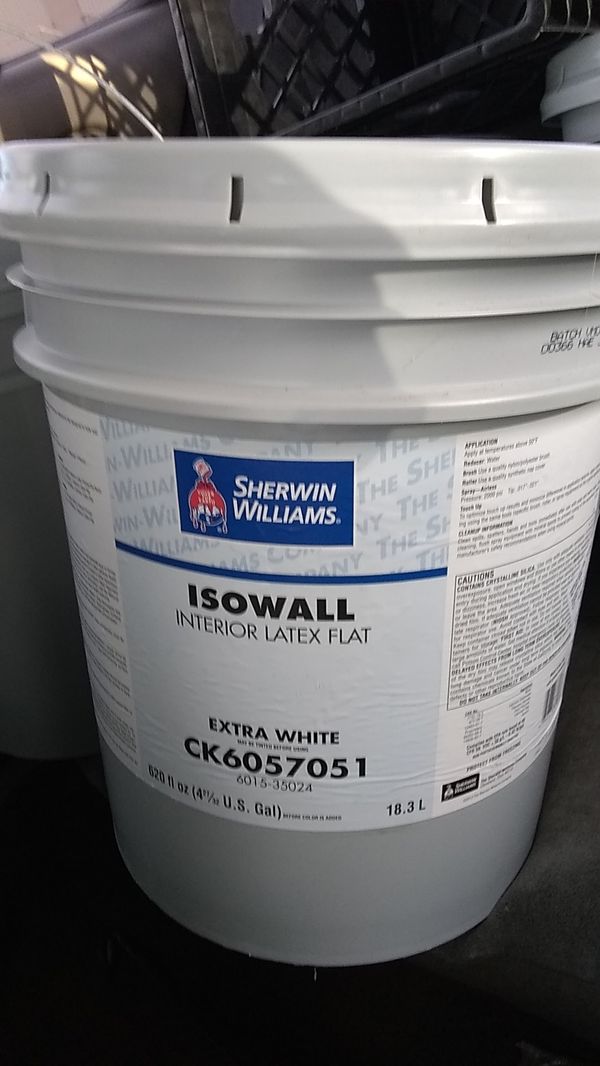 Sherwin Williams Light gray 5 gallon for Sale in Las Vegas
