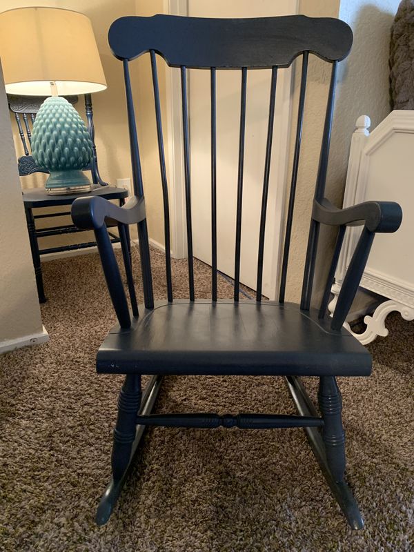 Navy Blue Rocking Chair for Sale in Kent, WA OfferUp