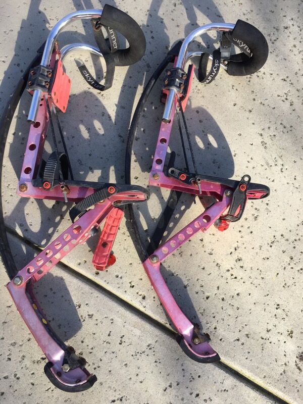 Kangaroo Jumping Shoes Skyrunner Stilts Fitness Exercise Bouncing shoes