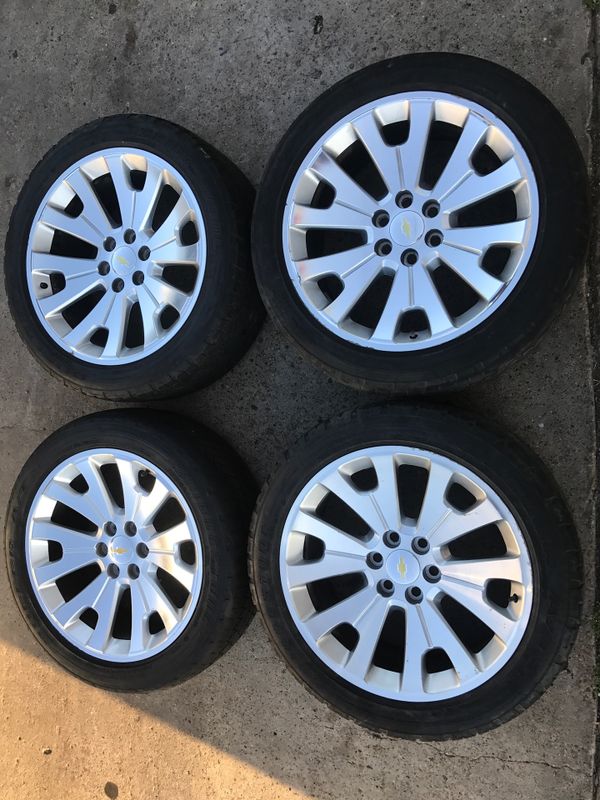 22” Chevy / GMC Factory Rims And Bridgestone Tires 6 Lug Wheels 22s 22 ...