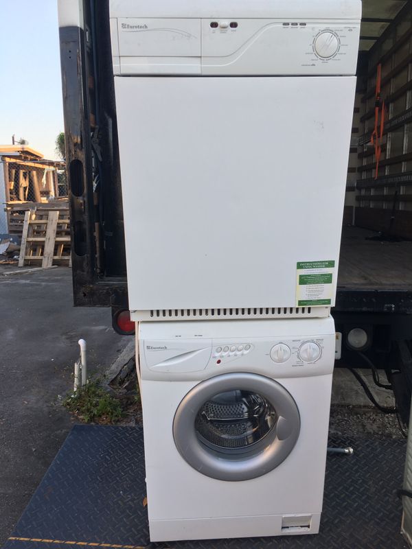 Eurotech stackable washer dryer for Sale in Orlando, FL OfferUp