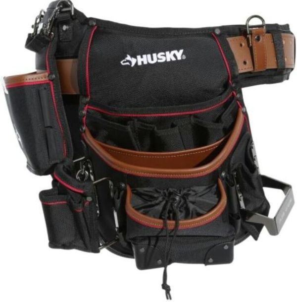 Husky 21 pocket Leather Tool Belt for Sale in San Jose, CA OfferUp