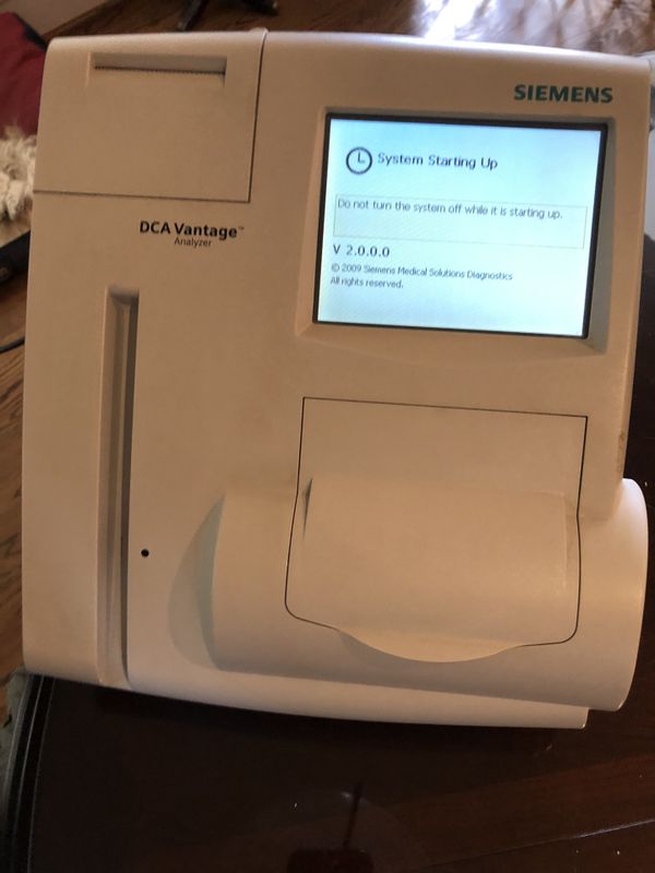 Siemens DCA Vantage Hemoglobin A1C Analyzer. WILL DELIVER for Sale in