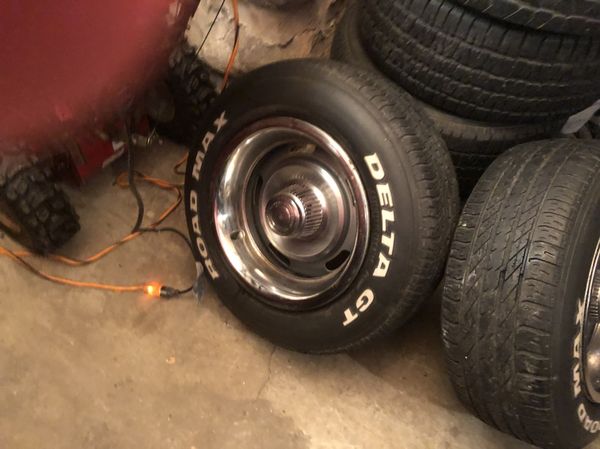 15x8 &15x10 gm Corvette Rally Rims for Sale in Methuen, MA - OfferUp