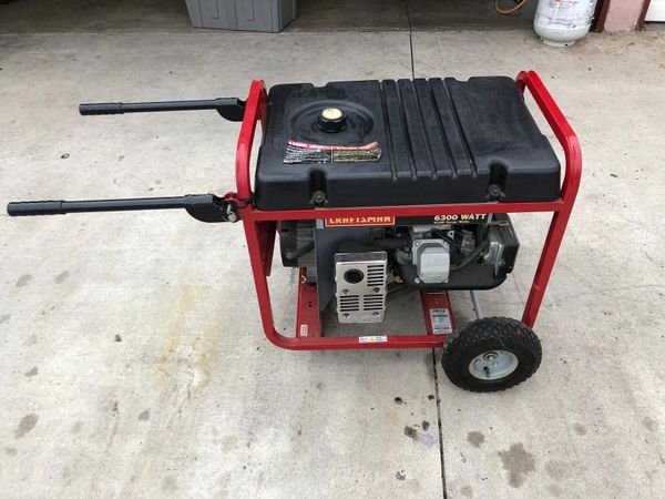 Craftsman Generator 6300 watt for Sale in Moreno Valley, CA - OfferUp