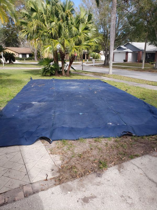 16x30 Safety pool cover for Sale in Hudson, FL OfferUp