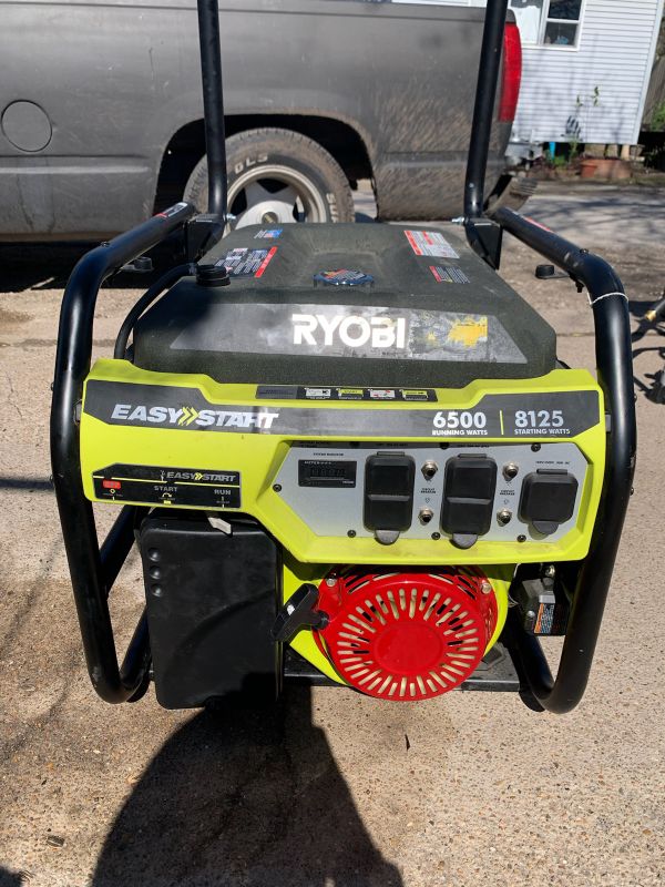 Ryobi Ry906500s 6500 Watt Generator Owner Manual