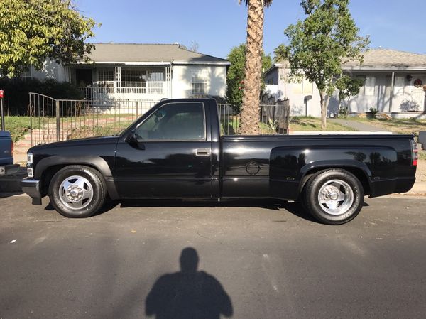 Rare 1997' Chevy 3500 Single Cab Dually 454 Vortec Motor Lowered on ...