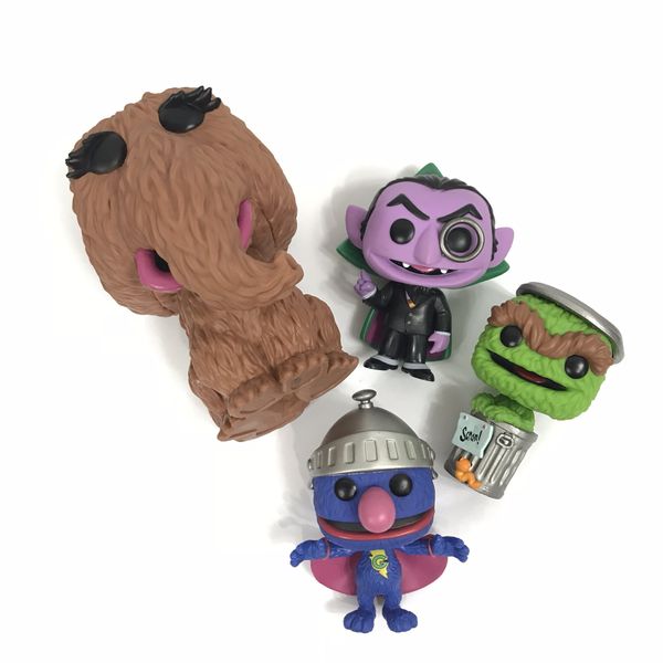 funko pop super grover flocked