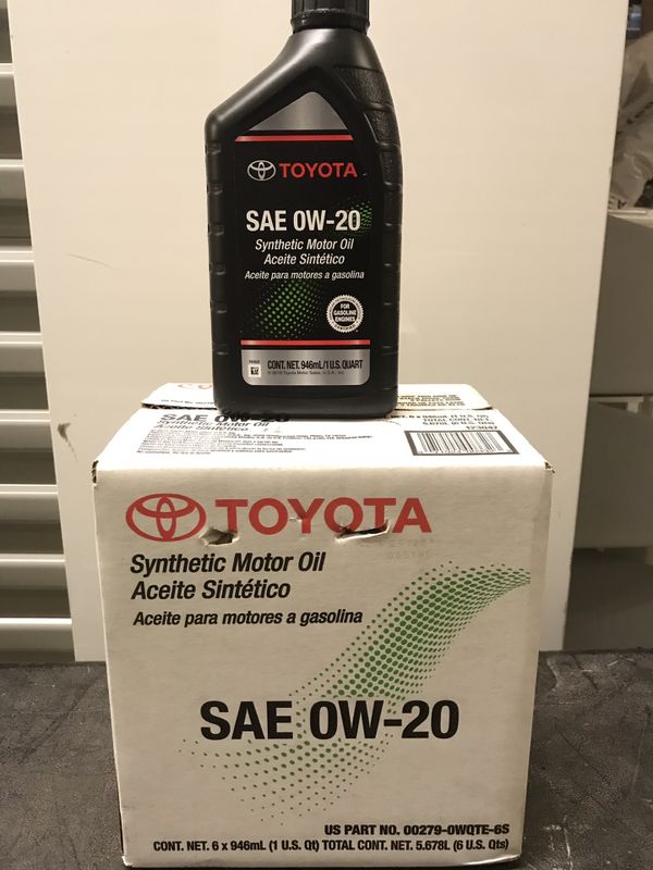 Sae 0w 20 toyota