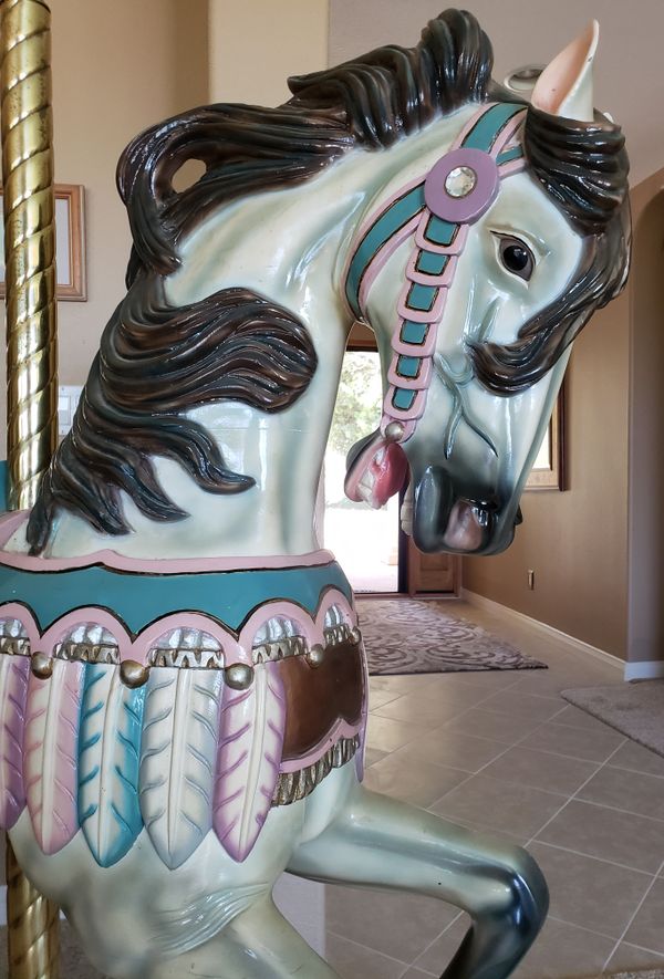 Carousel Rocking Horse Full Size for Sale in Fallbrook, CA OfferUp