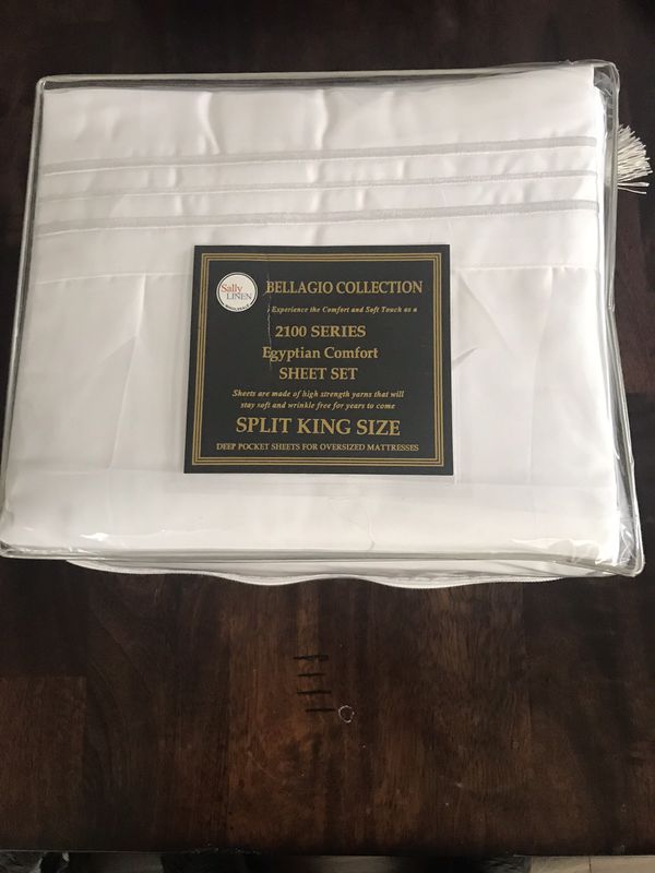 5 piece split king bed sheet set for Sale in Cedar Hill, TX - OfferUp