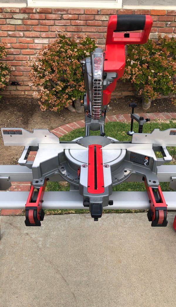 Milwaukee M18 Fuel 10” miter saw with stand for Sale in Tustin, CA