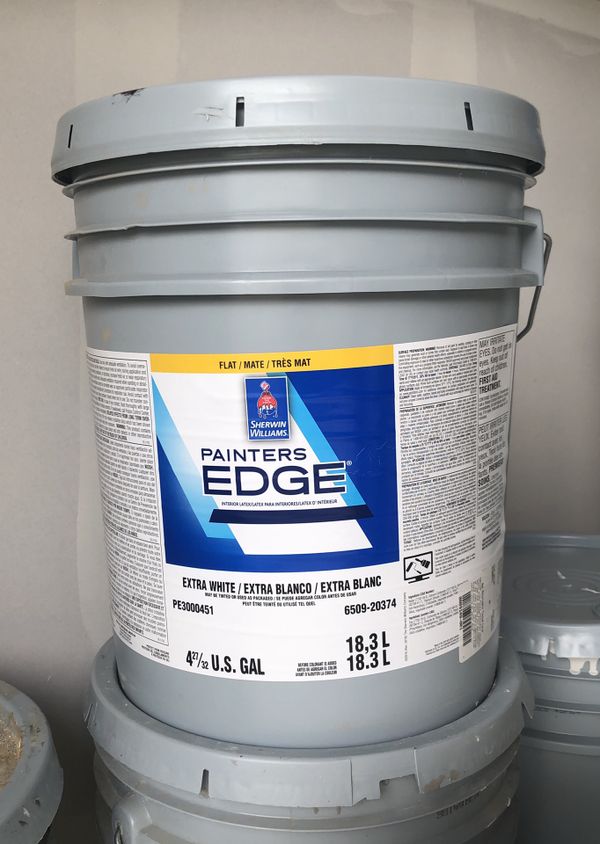 Sherwin Williams extra white paint 5 gallon for Sale in Snohomish, WA ...