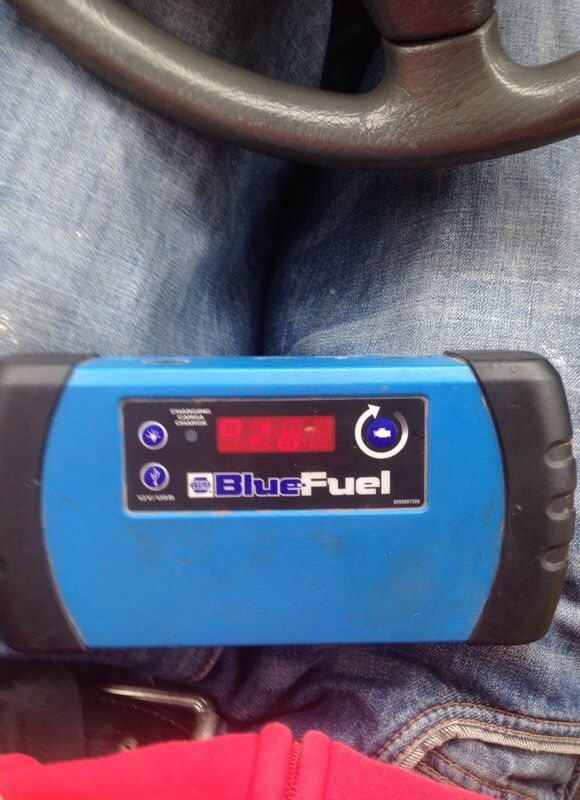 Napa Blue fuel multipurpose portable car battery jump starter/ USB