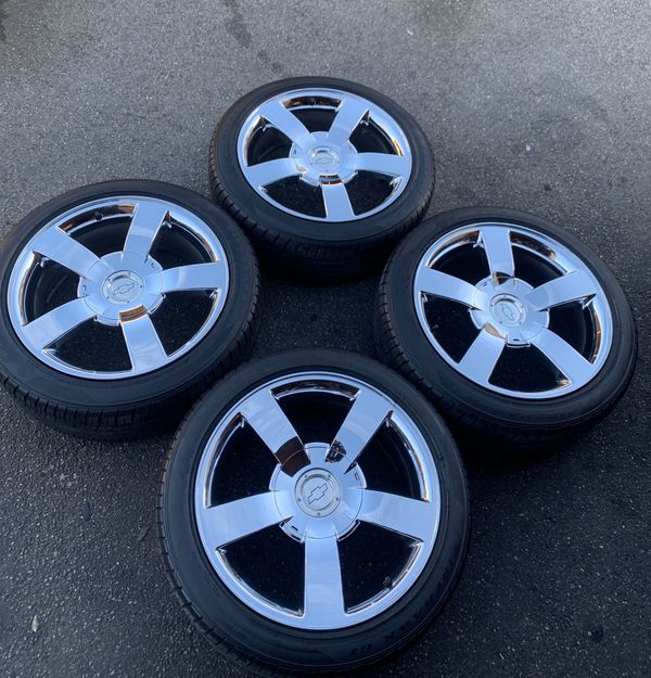 Chevy Silverado SS OEM Factory Wheels Rims Tires Rines 20” for Sale in ...