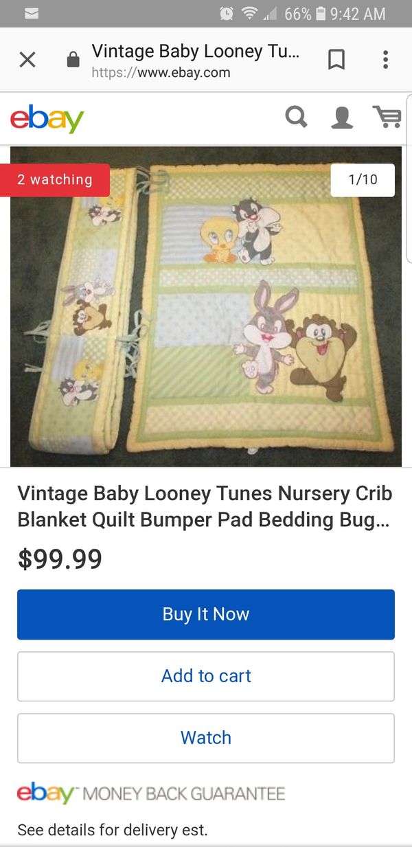 Baby Looney Tunes Crib Set For Sale In Perris Ca Offerup