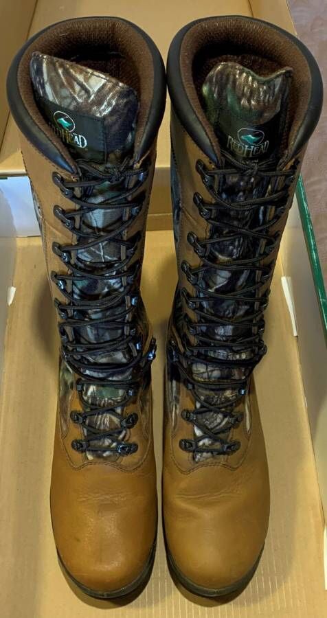 redhead snake proof boots