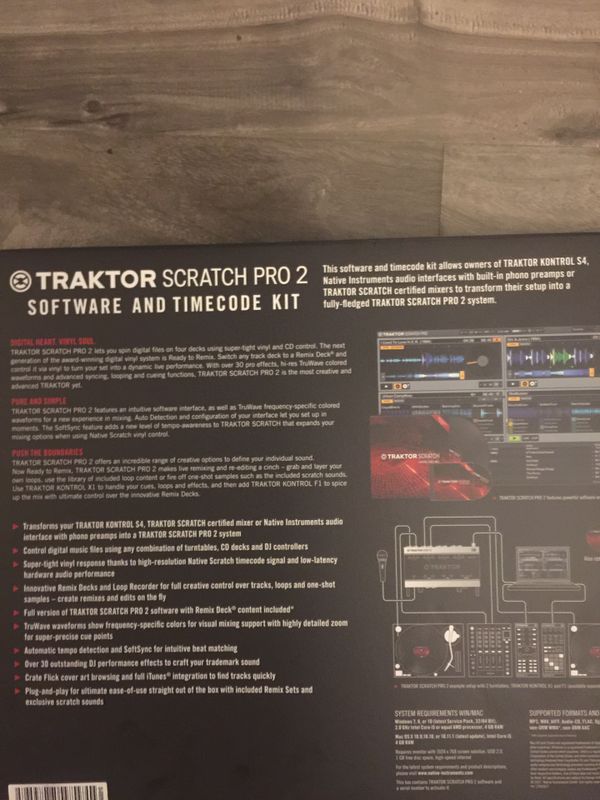 Traktor Scratch Pro 2 Software Timecode Kit For Sale In Los Angeles Ca Offerup