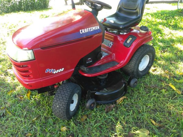 Craftsman DYT 4000 riding mower for Sale in Fort Worth, TX - OfferUp