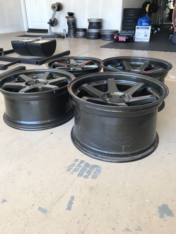 Varrstoen ES2 Wheels/Volk TE37 reps (18x8.5 ET35/18x10.5 ET30) 5x120