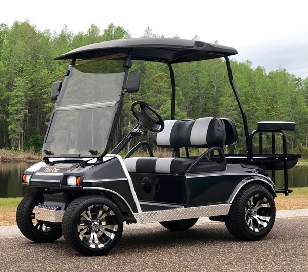 GOLF CART CLUB CAR BLACK ELECTRIC VEHICLE 2020 REFURBISHED DS for Sale ...