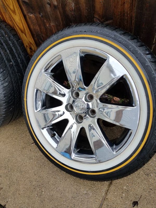 18 inch buick rims with vogue tires for Sale in Chicago, IL OfferUp