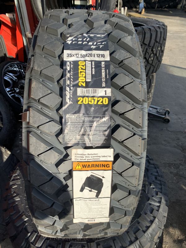 Nitto Trail Grappler M/T 35x12.50x20 for Sale in Riverside, CA - OfferUp