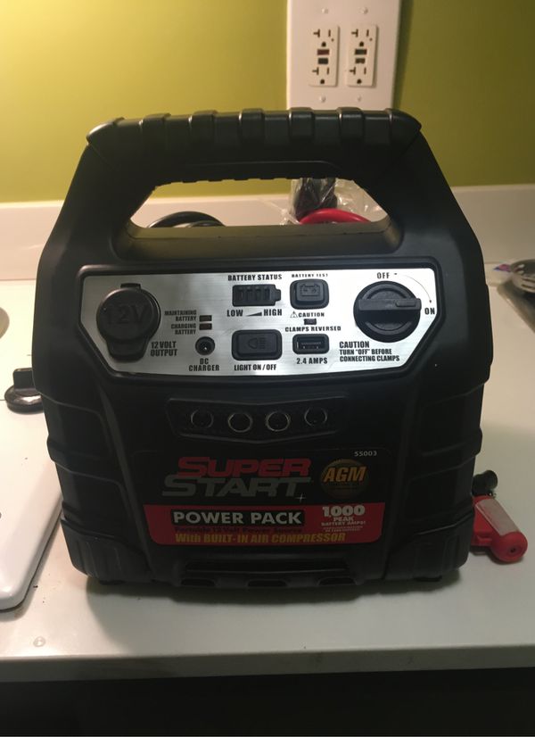 super start power pack 55003 owners manual
