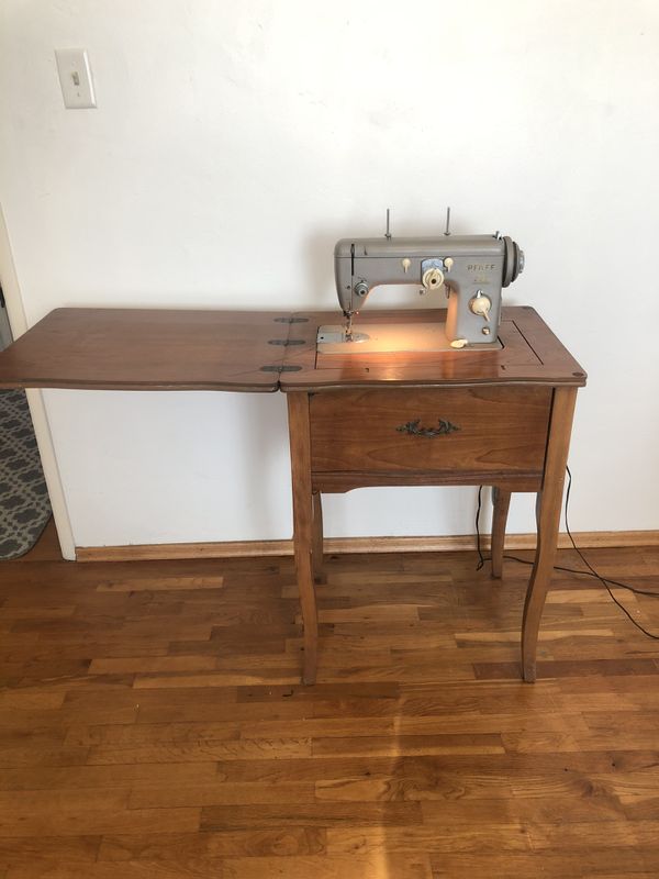 229 Pfaff sewing machine table made in Germany 1956 for Sale in San Diego, CA OfferUp