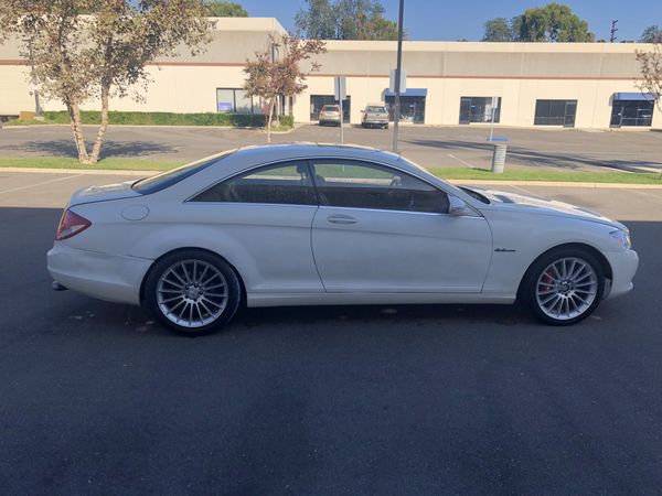 2007 MERCEDES BENZ CL550 AMG White Coupe for Sale in Pasadena, CA - OfferUp