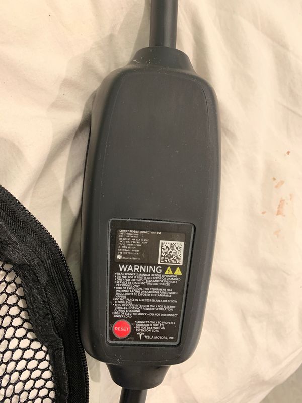 Tesla corded mobile connector 1450 for Sale in Queens, NY OfferUp