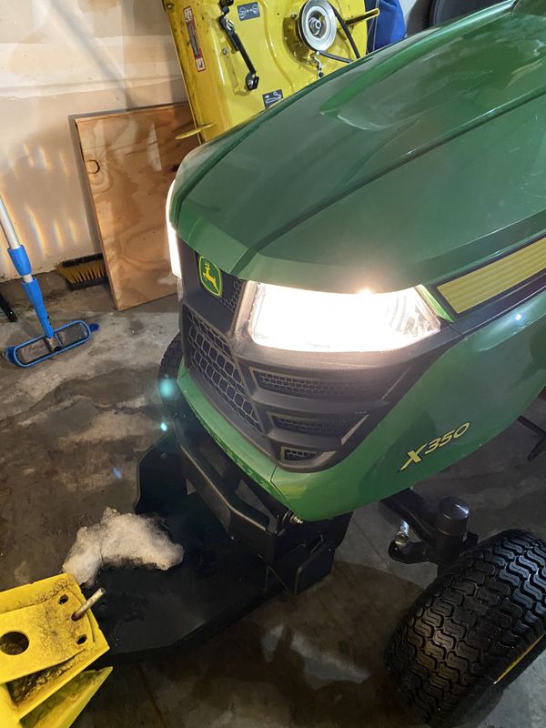 2019 JOHN DEERE X350 With Snow plow!! for Sale in Nowthen, MN - OfferUp