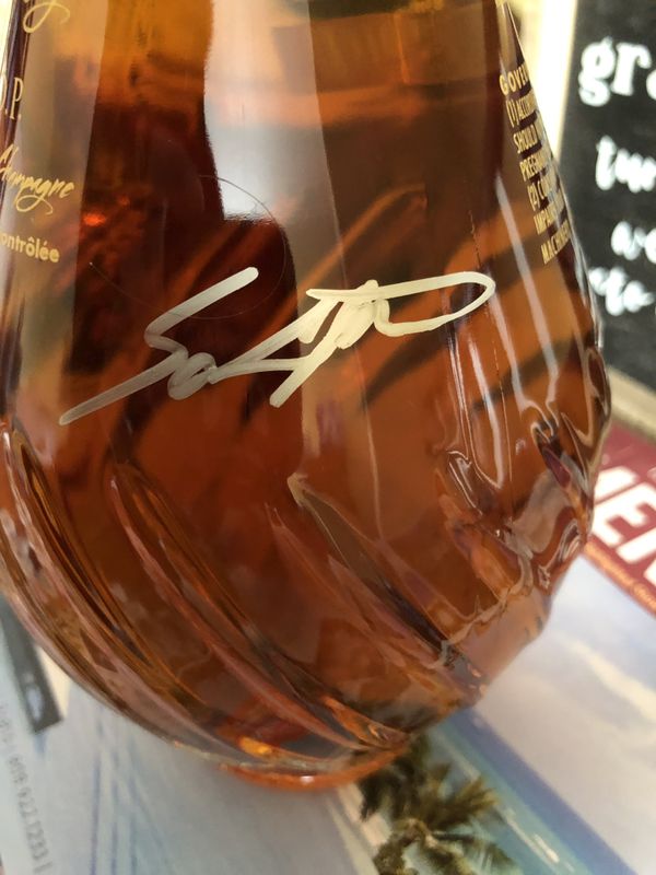 NEW signed 50 Cent Branson Cognac Contrõlée bottle by 50 cent for Sale