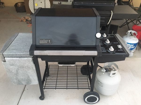 Weber Genesis Silver BBQ Barbecue Grill - 3 Burner - 36,000 BTU ...