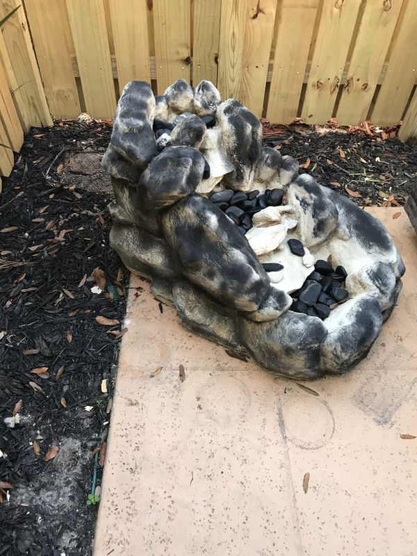 Garden treasures River Rock Fountain Model#FOU-509948 for Sale in