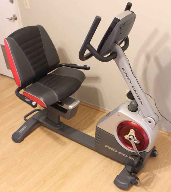 Proform 480 Csx Recumbent Bike Sit Down Exercise Bicycle Workout Fitness Cycling Home Gym For Sale In San Dimas Ca Offerup