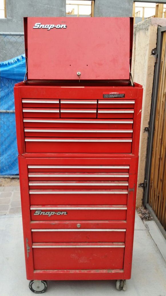 Snap On Tool Box KRA And A KRA Used Top Bottom For Sale In Litchfield Park AZ OfferUp