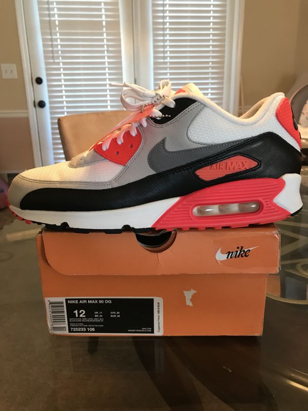 Nike Air Max 90 Infrared OG (2015) for Sale in Snellville, GA OfferUp Nike Air Max 90 Infrared OG (2015) for Sale in Snellville, GA OfferUp