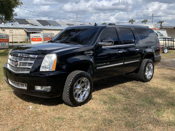 2008 Cadillac Escalade ESV platinum for Sale in Dade City