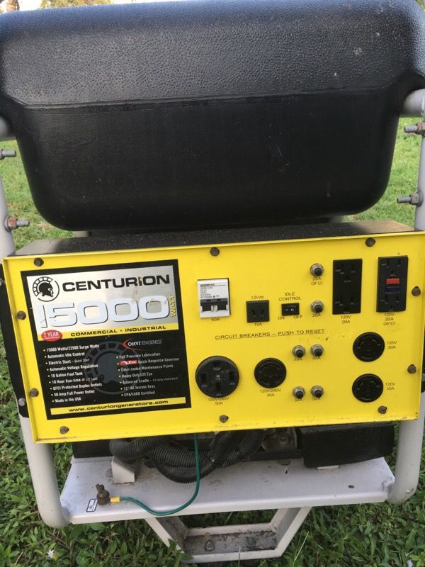 Centurion 15000 Watt Generator