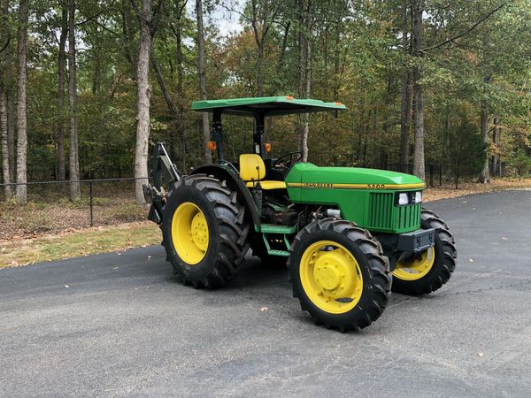 John Deere 5200 Tractor With 4x4, New Tires, & Backhoe!!! for Sale in ...