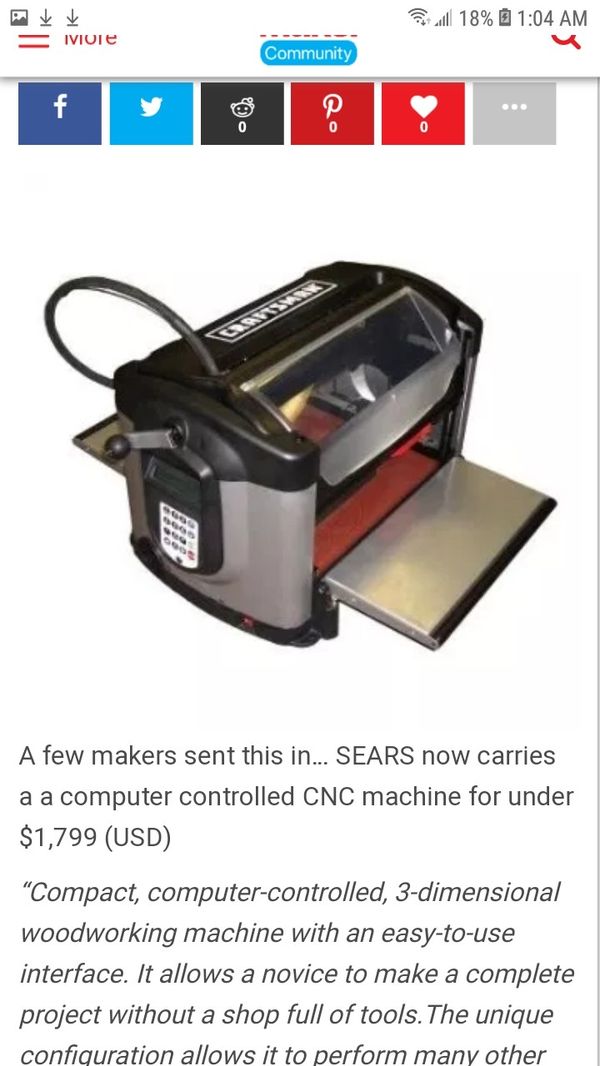 Craftsman CNC wood carving machine for Sale in Rochester, WA OfferUp