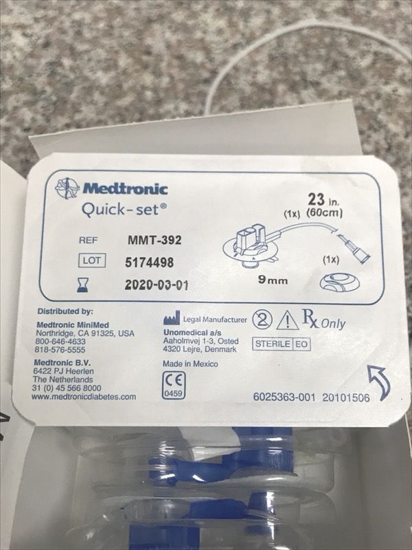 Medtronic MiniMed Paradigm QuickSet Infusion Set MMT397 for Sale in