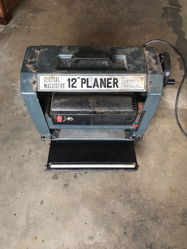 central machinery 12 planer for Sale in Redondo Beach, CA OfferUp