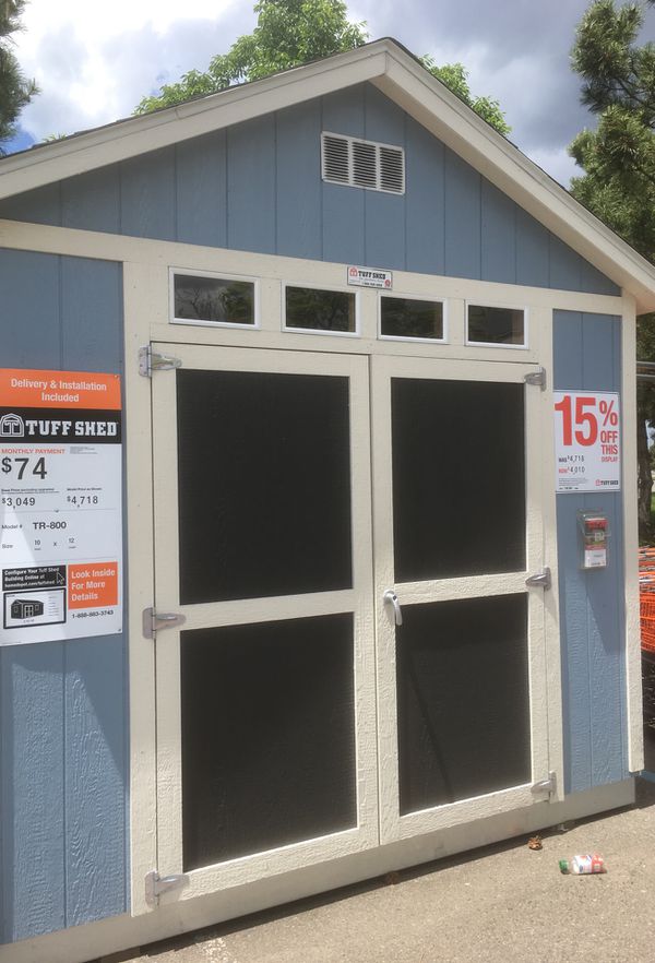 tr-800 tuff shed 10x12 for sale in aurora, co - offerup