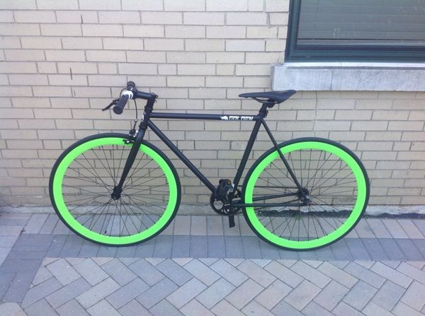 neon green fixie