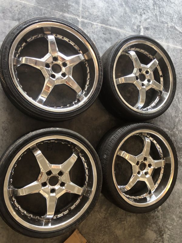 20 inch chrome rims for Sale in Greensboro, NC OfferUp