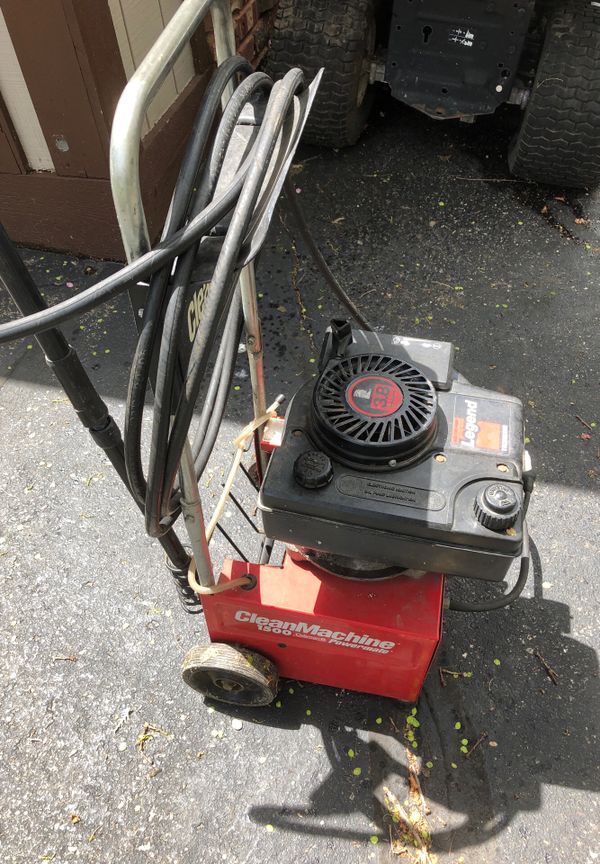 Coleman Power Pressure Washer Clean Machine 1500 PowerMate for Sale in