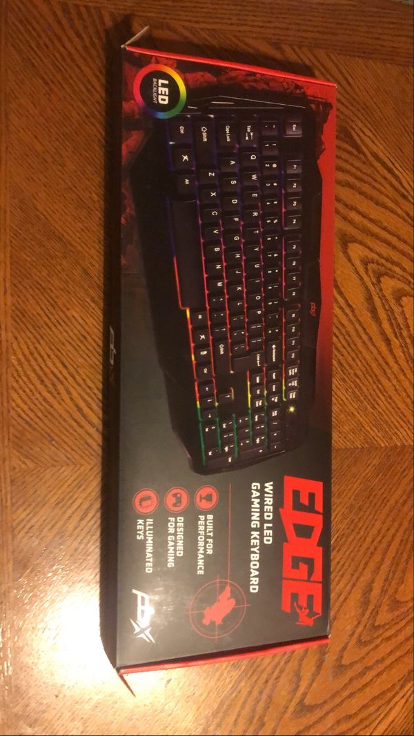 PBX Edge Wired Gaming RGB Keyboard for Sale in Las Vegas, NV OfferUp